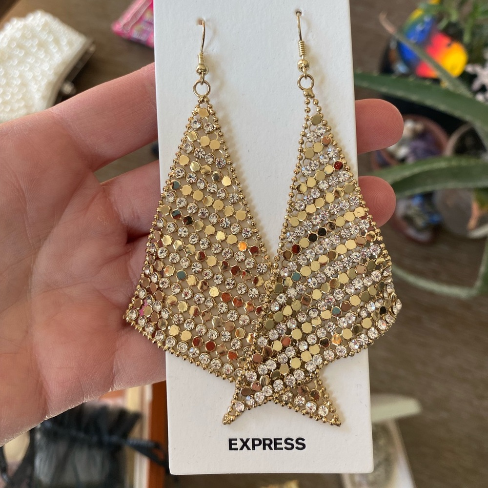 NWT Express Earrings! 💛🤍💛🤍💛